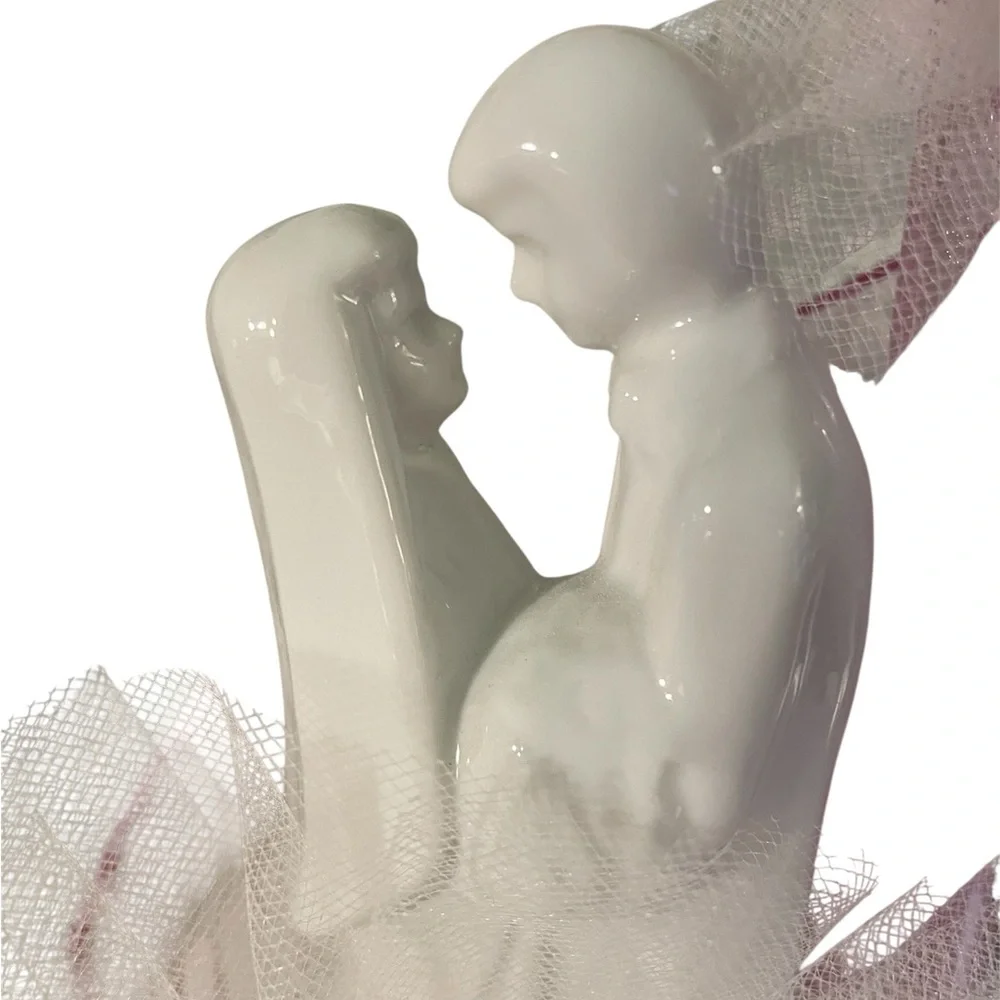 Wedding cake topper Wilton  vintage New Man and Woman in Love
